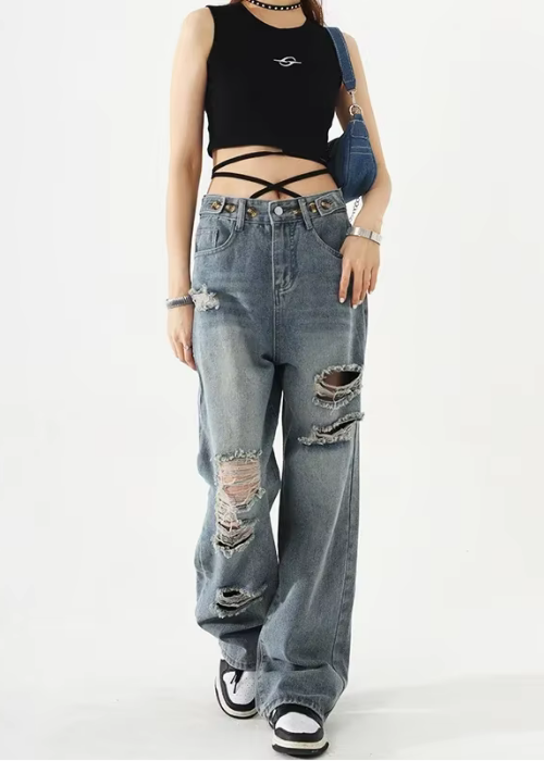 AtomicLook® Baggy Loose Jeans