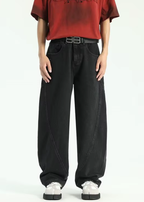 AtomicLook® Retro Oversize Baggy Jeans