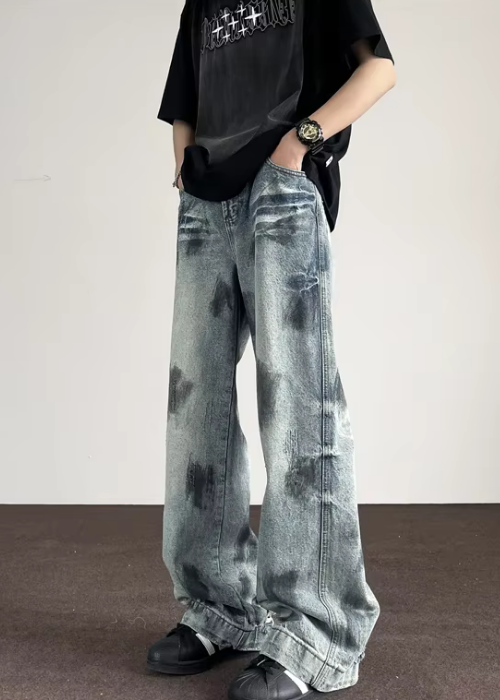 AtomicLook® Dirty Baggy Jeans