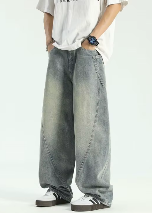 AtomicLook® Retro Oversize Baggy Jeans