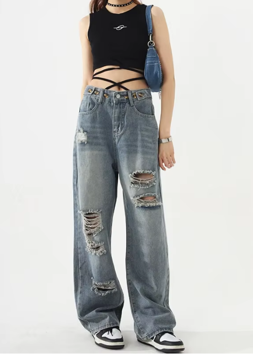 AtomicLook® Baggy Loose Jeans