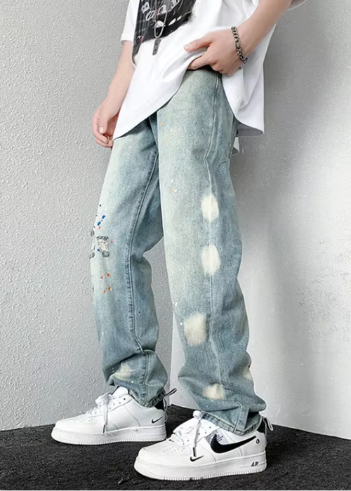 AtomicLook® Art Grafiti Baggy Jeans