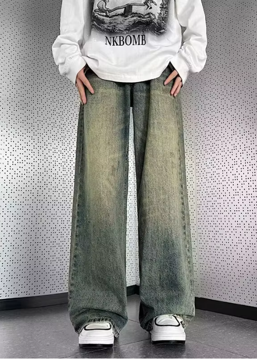 AtomicLook® Washed Old-Blue Jeans