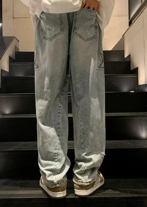 AtomicLook® Chrome Stars Jeans