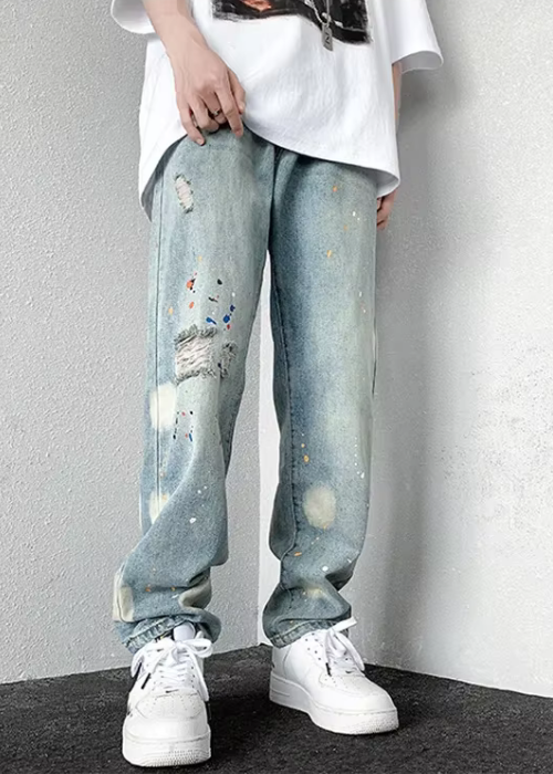 AtomicLook® Art Grafiti Baggy Jeans