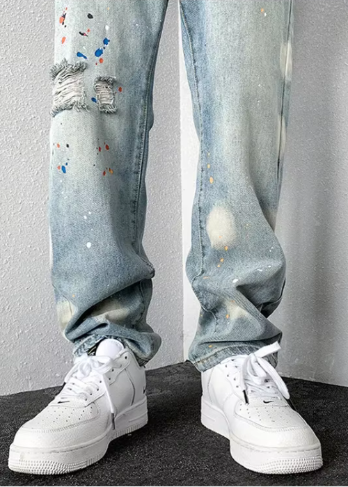 AtomicLook® Art Grafiti Baggy Jeans