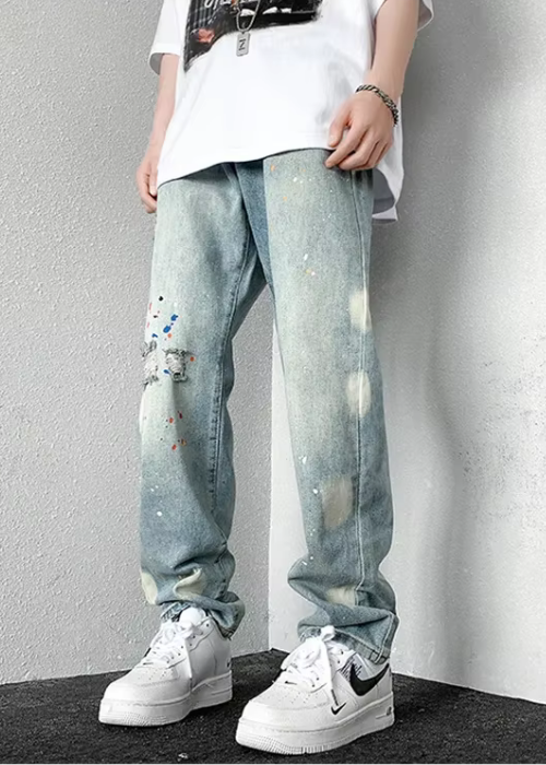 AtomicLook® Art Grafiti Baggy Jeans