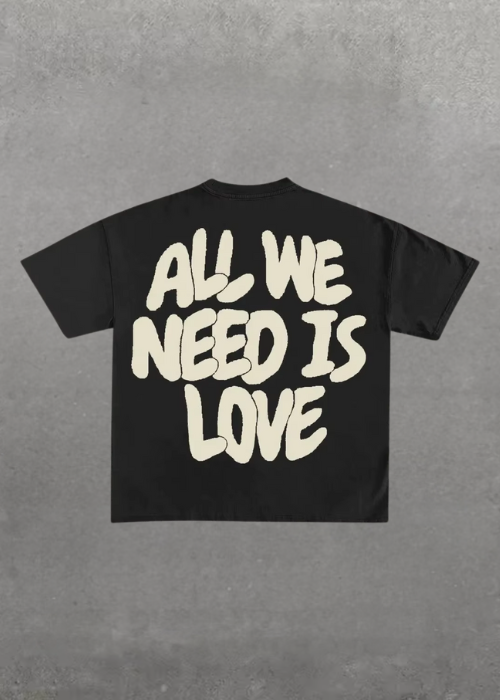 AtomicLook® ALL WE NEED IS LOVE T-SHIRT