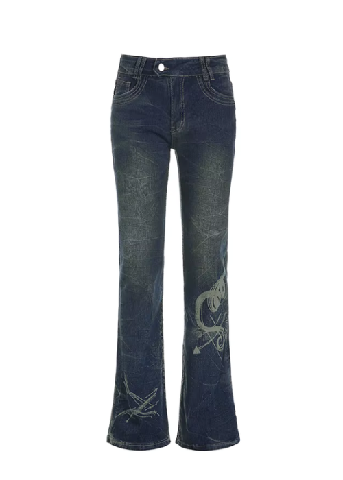 AtomicLook® Amour Arrow Baggy Jeans